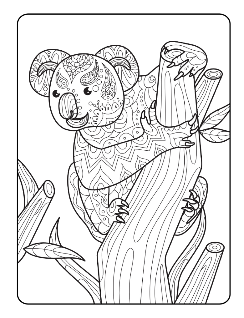 Mein Mandala Malbuch: 50 tierisch tolle Tier-Mandalas für Kinder ab 8 Jahren zum Ausmalen und Entspannen.