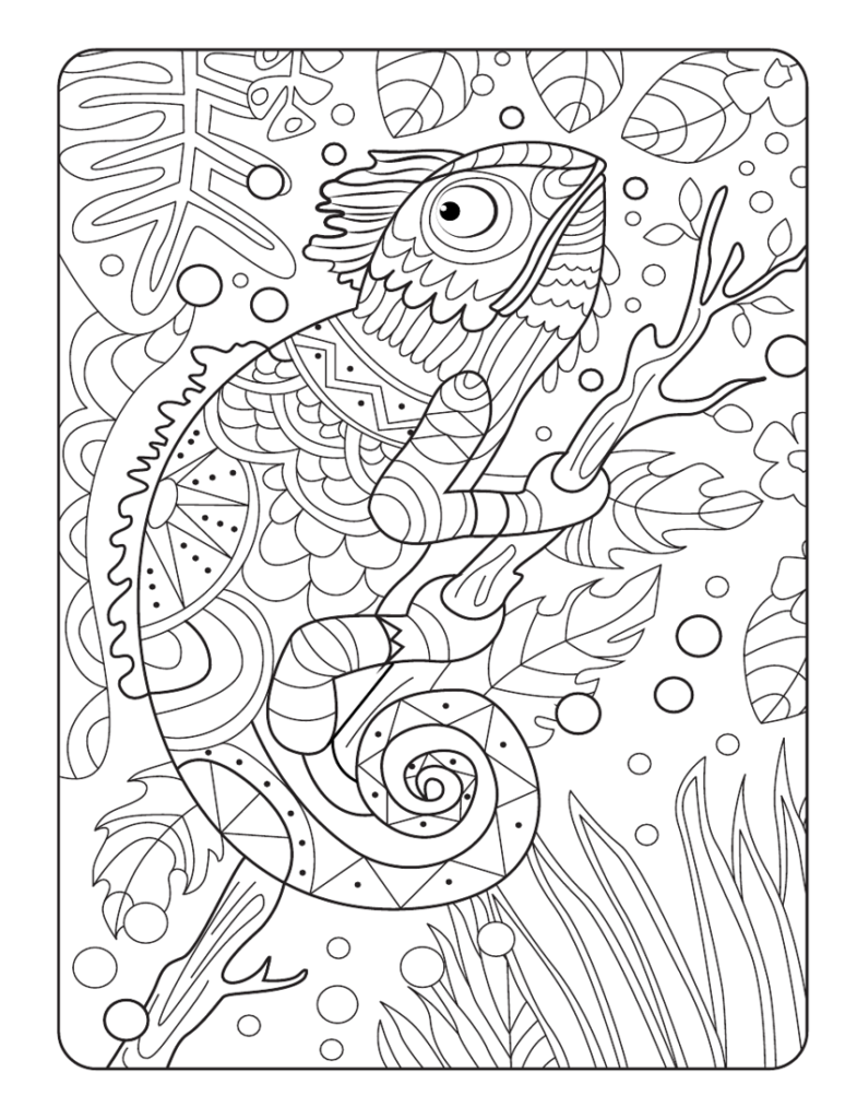 Mein tierisch tolles Mandala Malbuch: 55 wunderschöne und einzigartige Tier - Mandalas für Kinder ab 10 Jahren zum Ausmalen und Entspannen.
