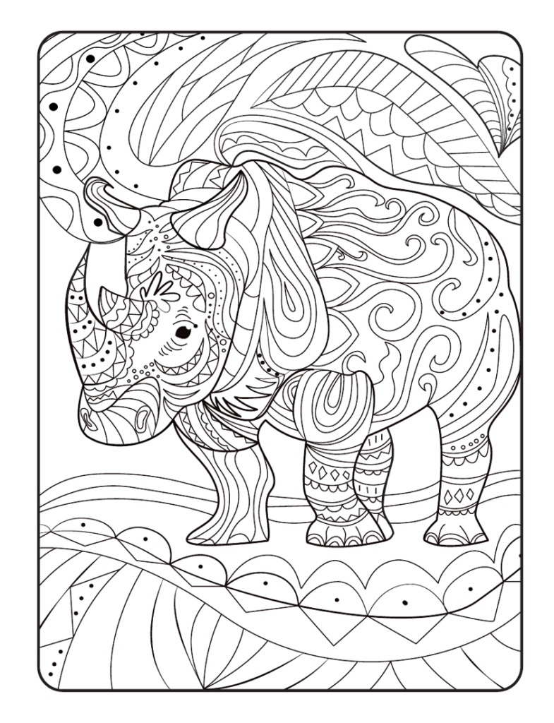 Mein tierisch tolles Mandala Malbuch: 55 wunderschöne und einzigartige Tier - Mandalas für Kinder ab 10 Jahren zum Ausmalen und Entspannen.