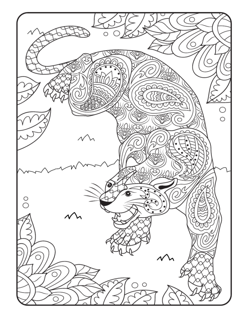 Mein tierisch tolles Mandala Malbuch: Kreativer Ausmalspaß mit 50 wunderschönen Tiermandalas für Kinder ab 4 Jahren
