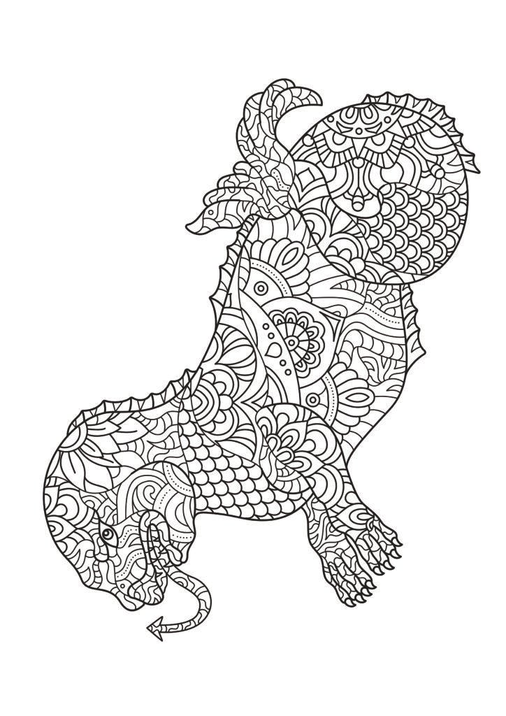 Mein Monster Mandala Malbuch: 50 tolle Monster-Mandalas für Kinder zum Ausmalen und Entspannen.
