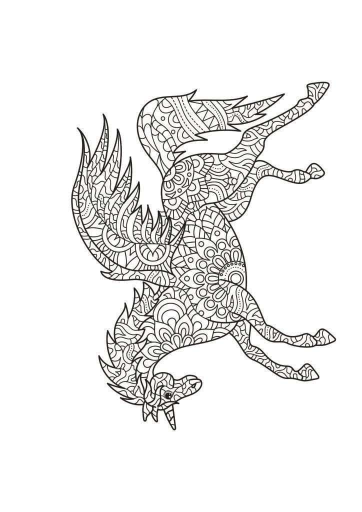 Mein einhorntastisches Mandala Malbuch: 50 wunderschöne Einhorn Mandalas für Kinder ab 8 Jahren zum Ausmalen und Entspannen.