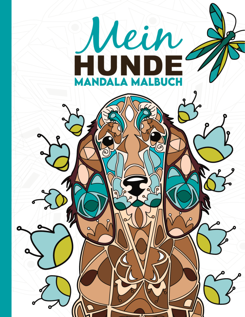 Mein Hunde Mandala Malbuch: 50 wunderschöne Hunde-Mandalas für Kinder ab 8 Jahren zum Ausmalen und Entspannen.