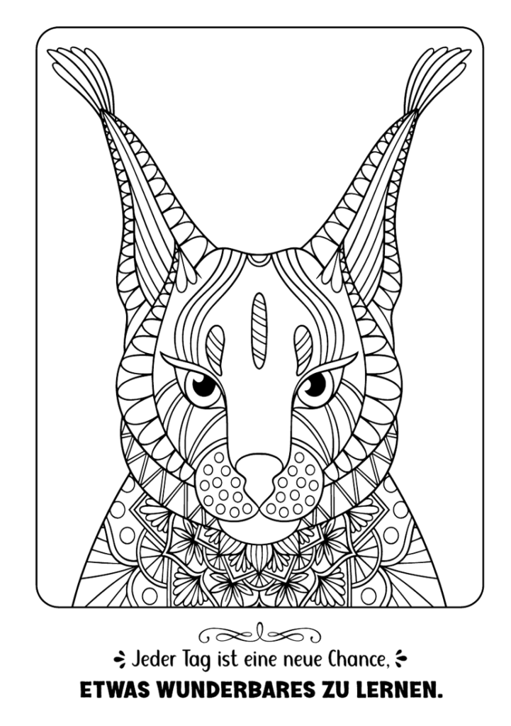Die Löwenkraft in mir: Malen für mehr Selbstbewusstsein und Positivität für Kinder ab 8 Jahren - Tier Mandalas & inspirierende Affirmationen
