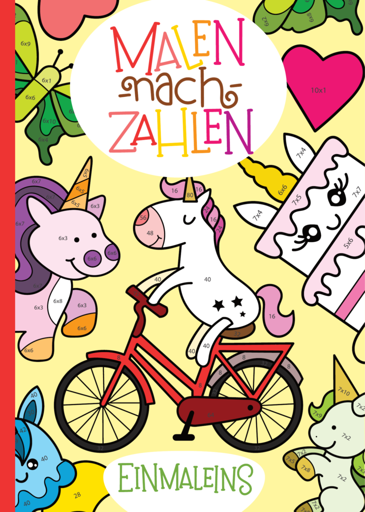 Malen nach Zahlen: Das kleine Einmaleins mit tollen Tiermotiven trainieren. (Rechenfreude, Band 5)