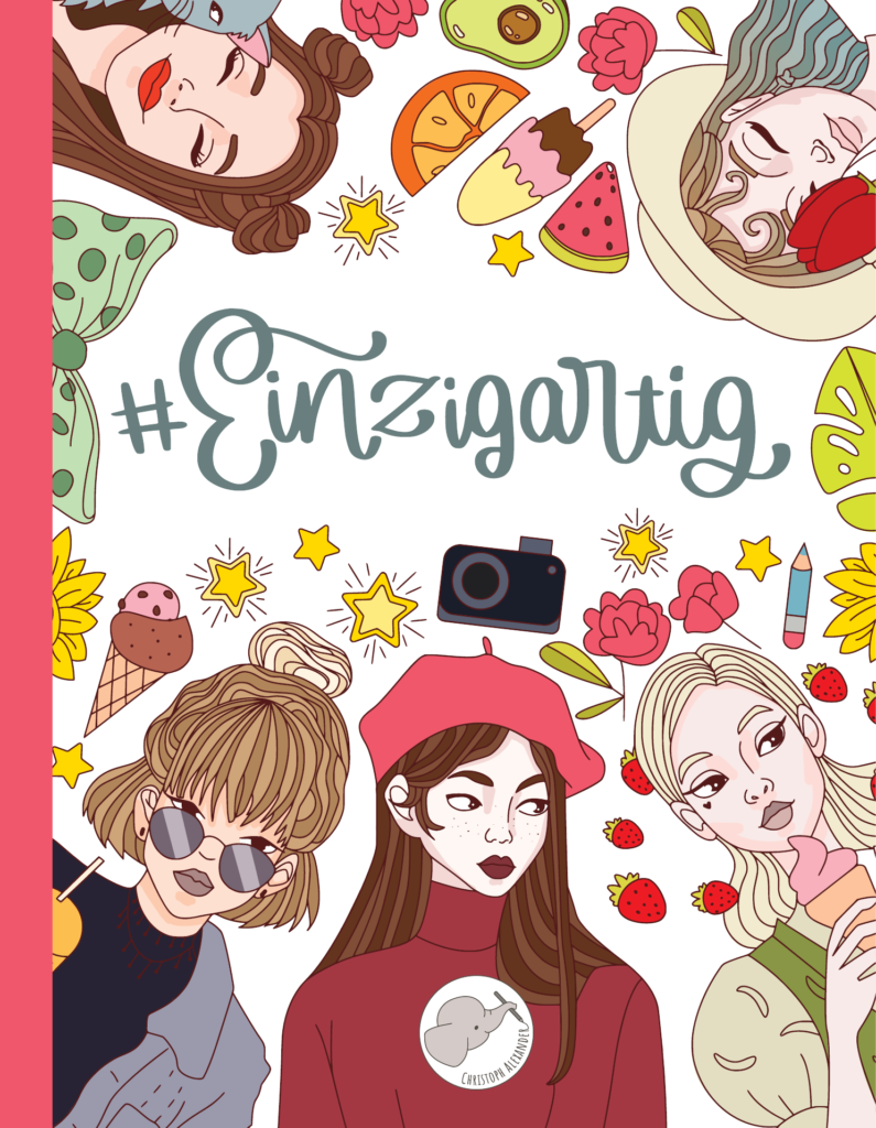 Einzigartig: Wenn der Buntstift auf den Catwalk trifft. Das kreative Malbuch mit 50 wunderschönen Illustrationen für modeverrückte Teens.