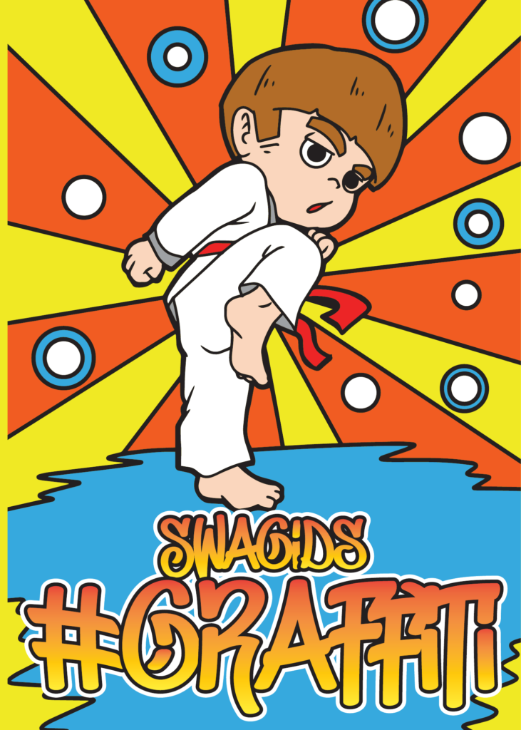 #Graffiti: Das super coole Malbuch mit 50 "Swagids" für Kinder ab 8 Jahren