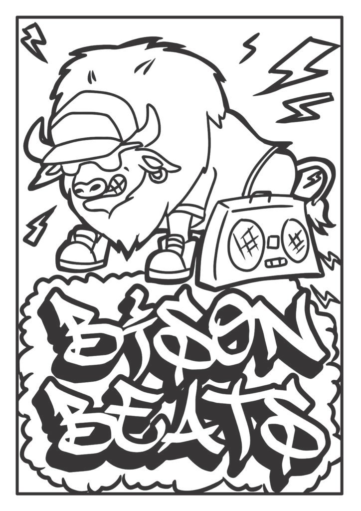 #Graffiti: Das super coole Malbuch mit 50 "Swagimals" für Kinder ab 8 Jahren
