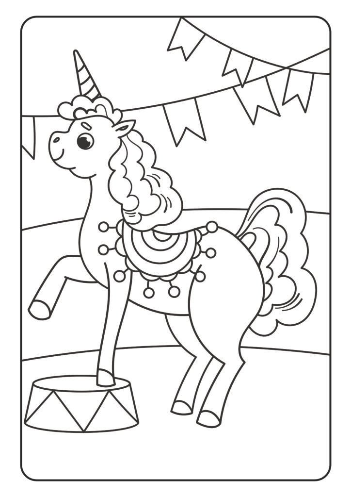 Mein schönstes Malbuch: 50 wunderschöne Einhorn-Motive zum Ausmalen und Entspannen für Kinder ab 3 Jahren.