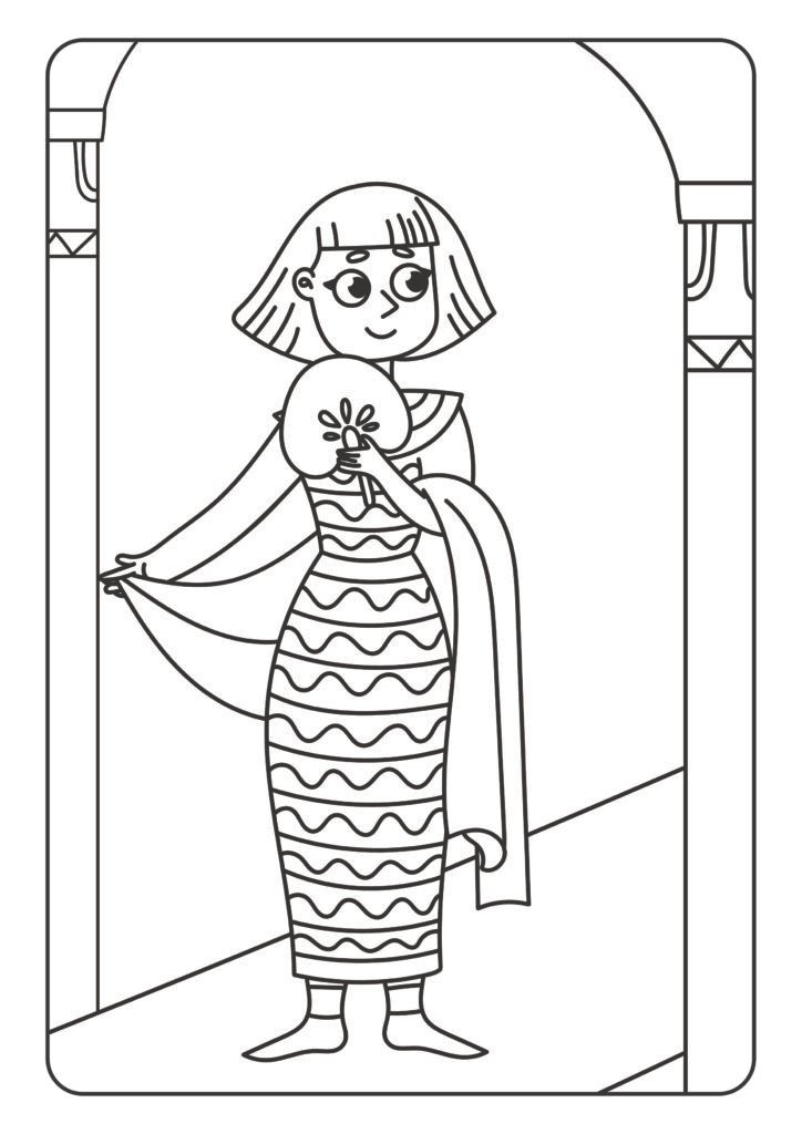 Mein schönstes Malbuch: 50 wunderschöne Ägypten-Motive zum Ausmalen für Kinder ab 3 Jahren.