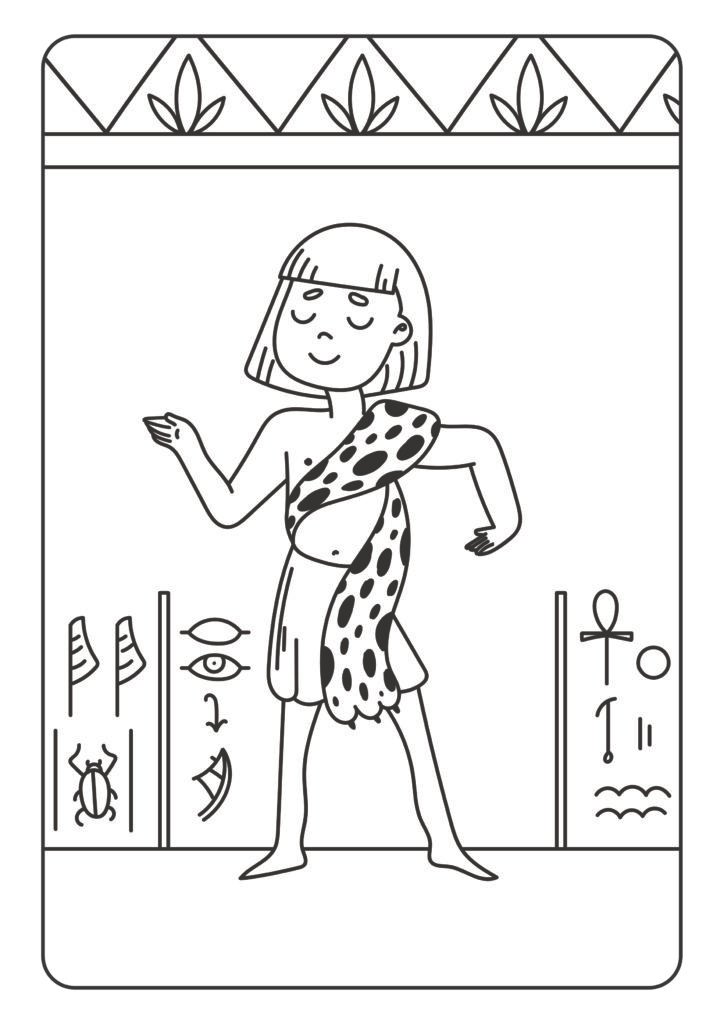 Mein schönstes Malbuch: 50 wunderschöne Ägypten-Motive zum Ausmalen für Kinder ab 3 Jahren.