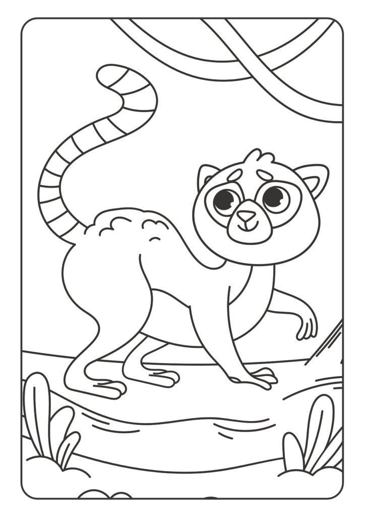 Mein schönstes Malbuch: 50 wunderschöne Tier-Motive zum Ausmalen für Kinder ab 4 Jahren.
