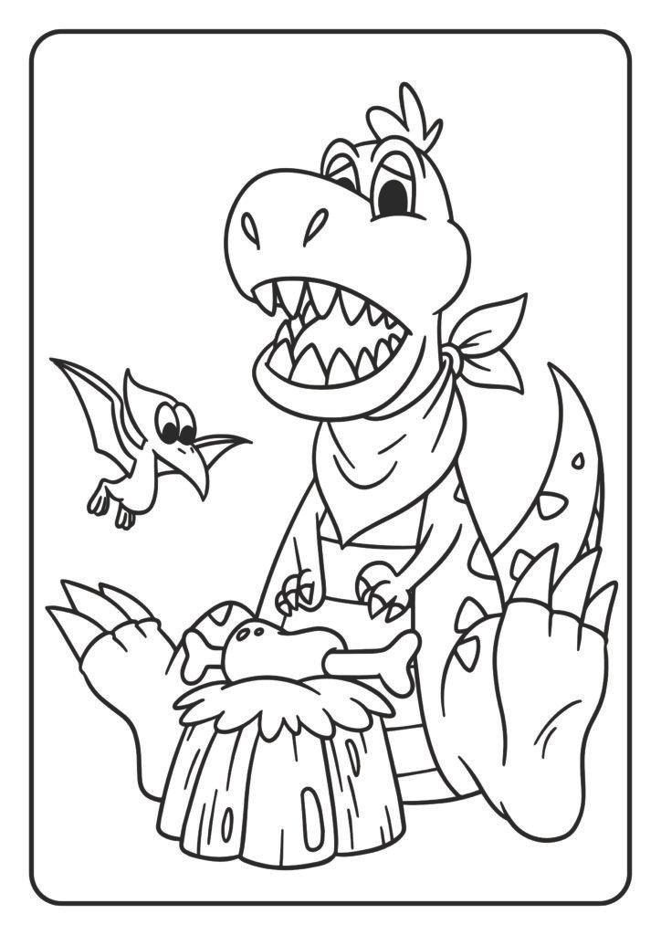Mein super lustiges Dino Malbuch: 50 super lustige Dinos zum Ausmalen für Kinder ab 4 Jahren! Als Kopiervorlage für PädagogInnen geeignet! (Super lustiges Malen, Band 1)
