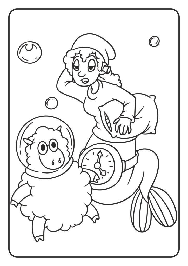 Mein super lustiges Meerjungfrauen Malbuch: 50 super lustige Meerjungfrauen zum Ausmalen für Kinder ab 4 Jahren! Als Kopiervorlage für PädagogInnen geeignet! (Super lustiges Malen, Band 2)